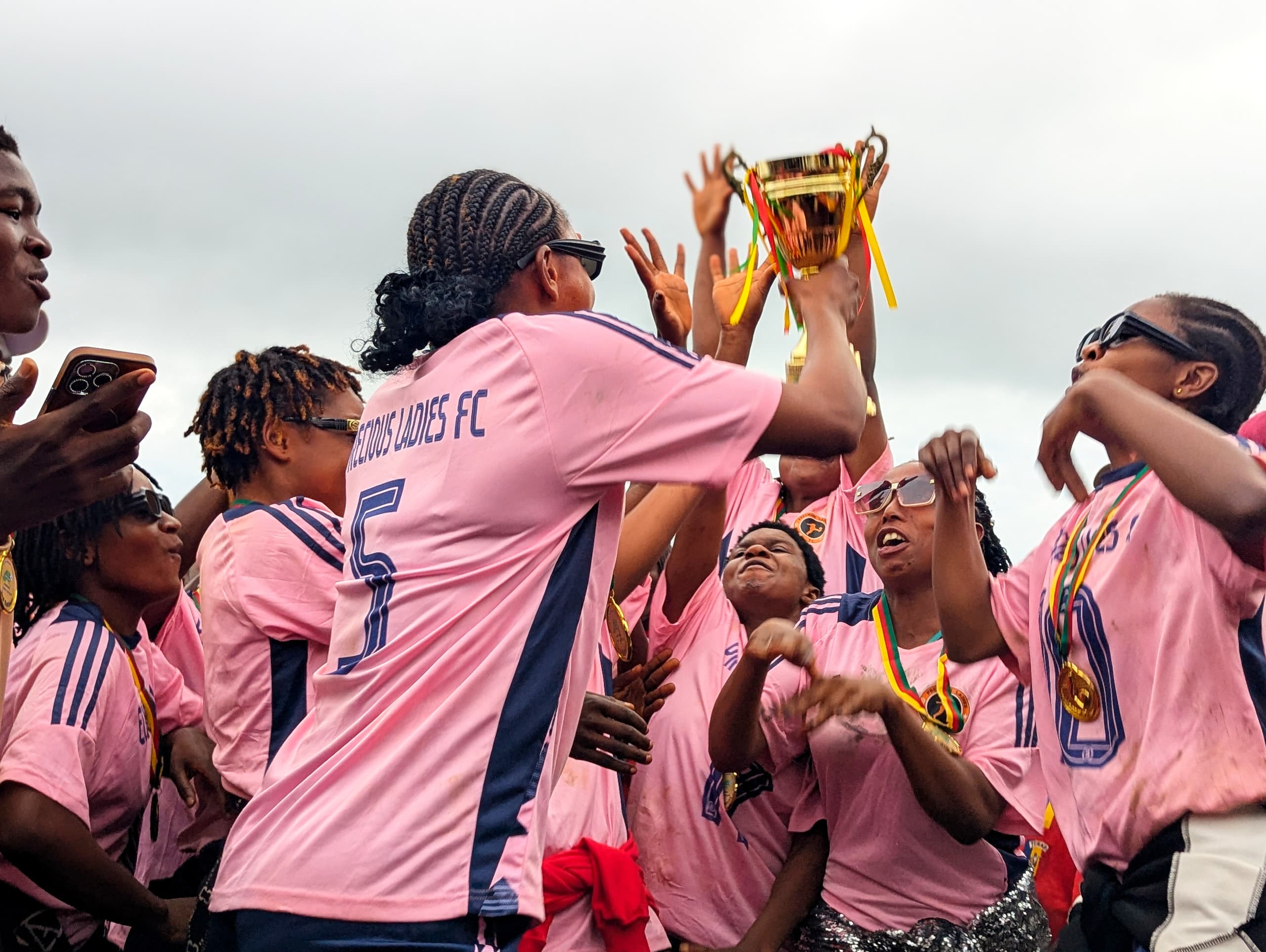 Mile 12 FC, Precious Ladies Crowned Champions at Santa Youth Holiday Championship image 1
