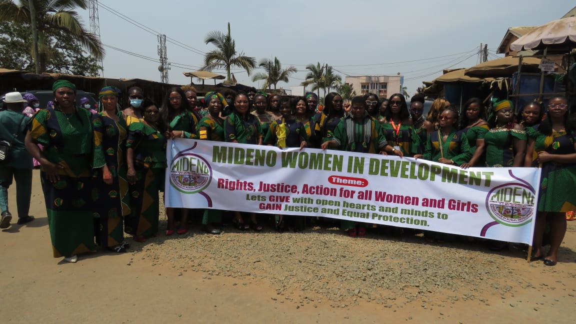 MIDENO Women Marks International Women’s Day with Outreach, Solidarity in Bamenda